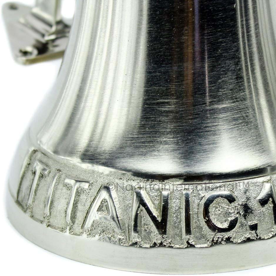 Brushed Nickel Bell (Titanic 1912 London) Nagina International