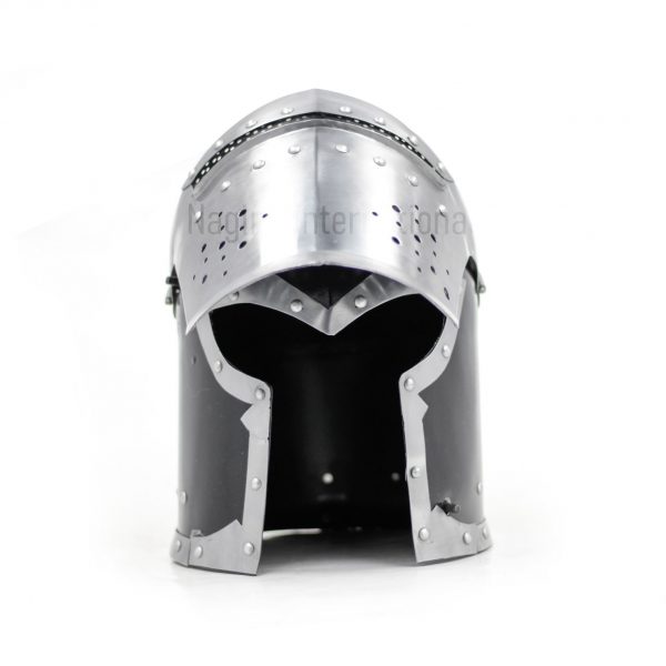 Black Medieval Helmet