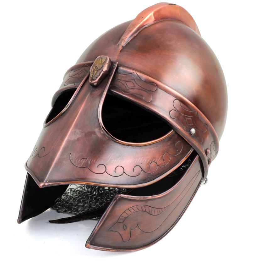 Roman Spartan Sutton Hoo Crusader Knight Helmet Mask Medieval Costume Armor Roman Spartan Sutton Hoo Crusader Knight Helmet Mask Medieval Costume Armor